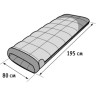 Мешок спальный ALEXIKA SIBERIA правый 9251.01011